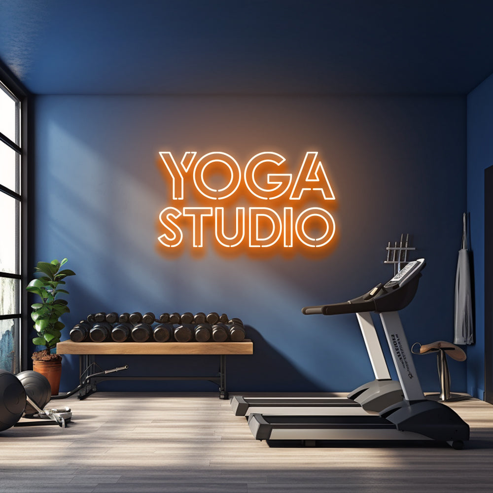 Studio de Yoga - Enseigne au néon LED