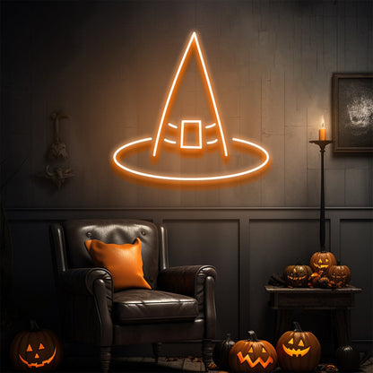 Witch Hat LED Neon Sign