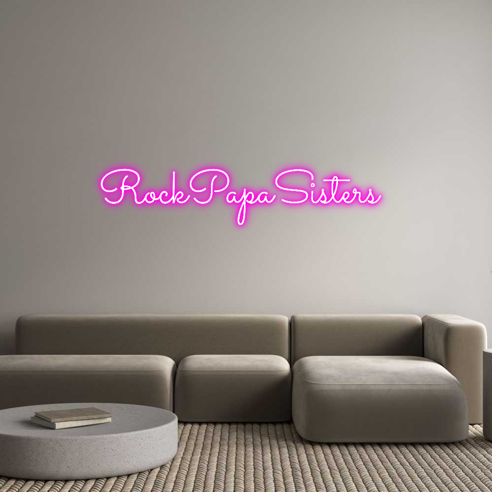 Custom Neon: RockPapaSiste...