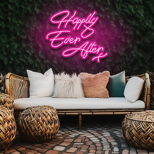 Happily Ever After - LED Neon Sign - NeonNiche
