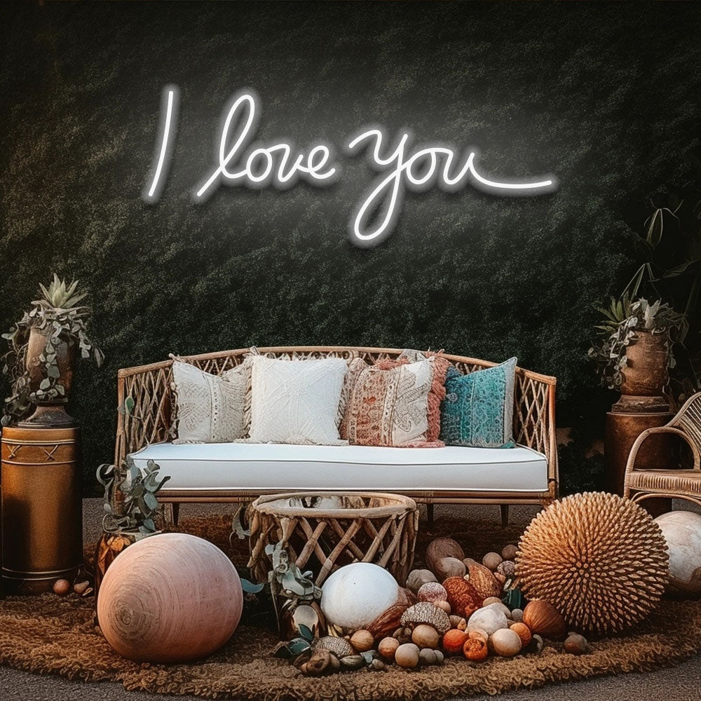I Love You - LED Neon Sign