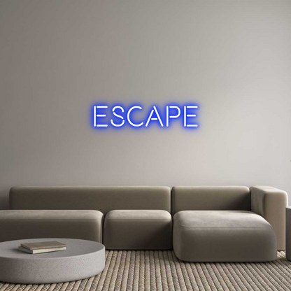 Custom Neon: escape