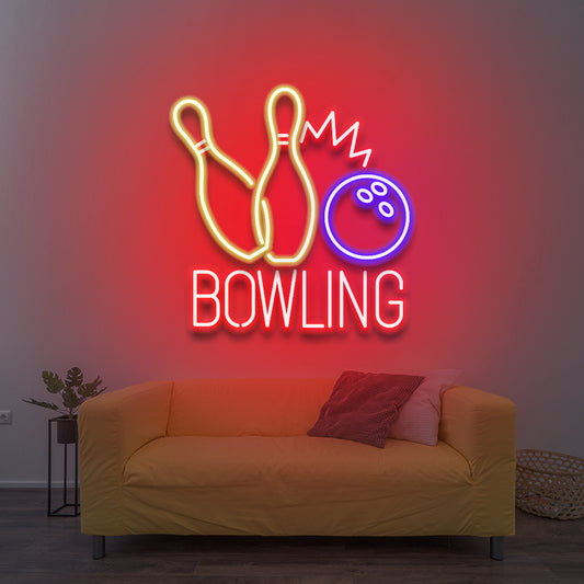 Bowling - Enseigne Néon LED