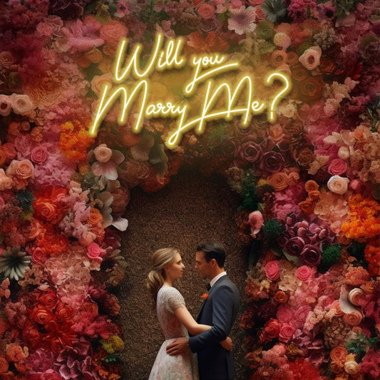 Will You Marry Me? - LED Neon Sign - NeonNiche