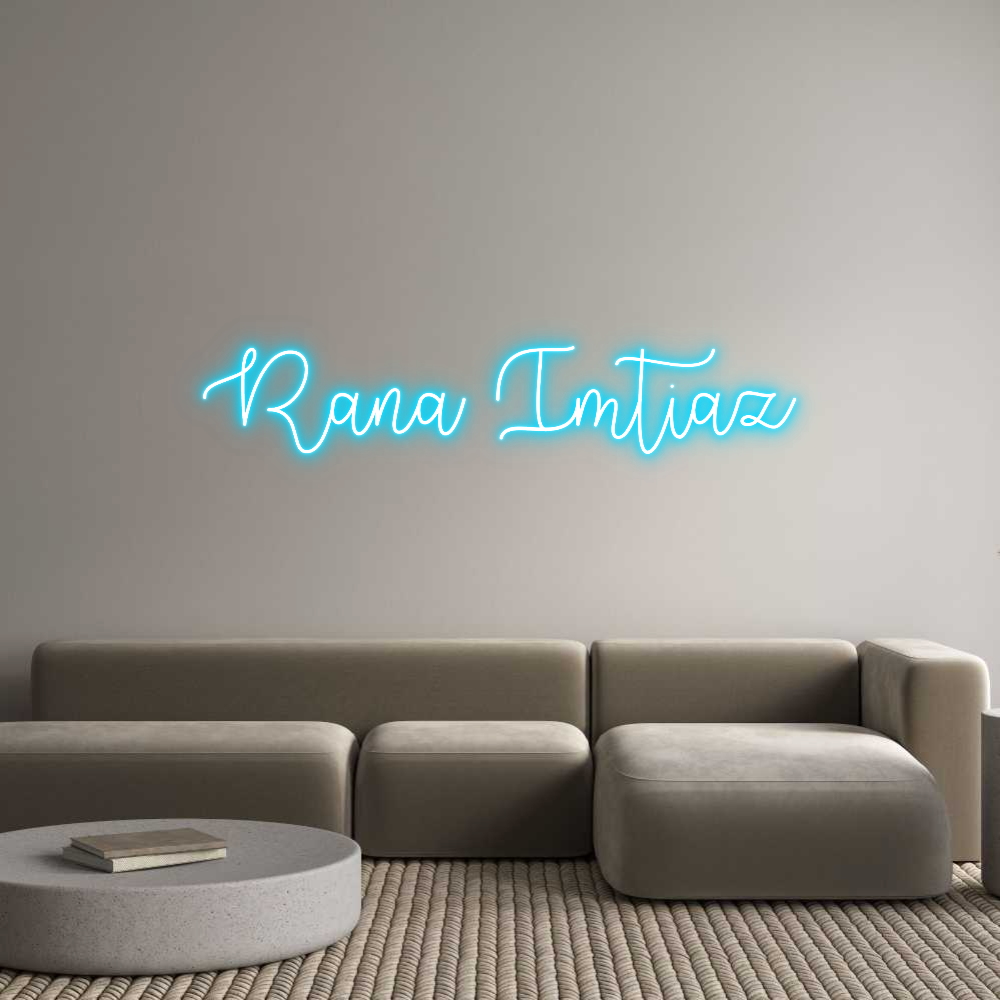 Custom Neon: Rana Imtiaz