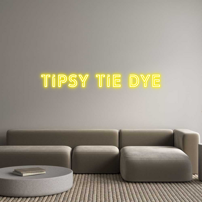 Custom Neon: Tipsy Tie Dye