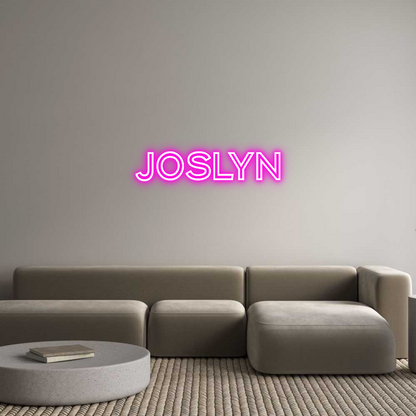 Custom Neon: Joslyn