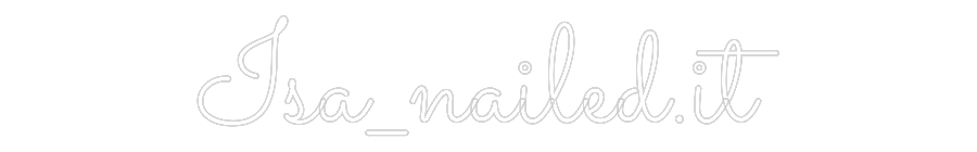 Custom Neon: Isa_nailed.it