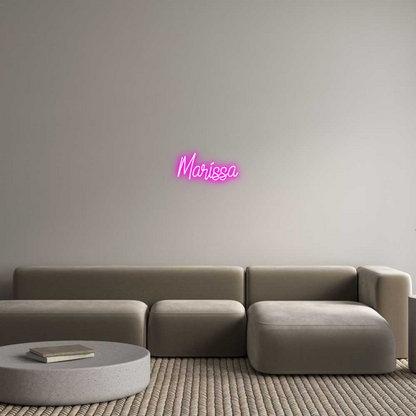 Custom Neon: Marissa