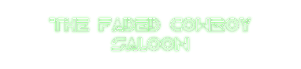 Custom Neon: THE FADED COW... - NeonNiche
