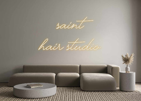 Custom Neon: saint
hai... - NeonNiche