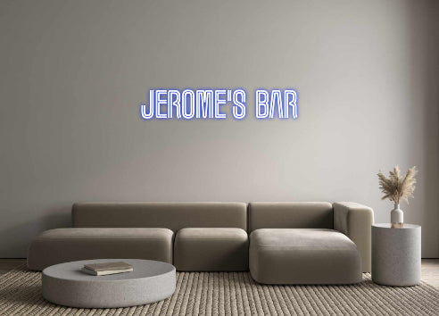 Custom Neon: Jerome's Bar