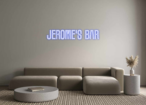 Custom Neon: Jerome's Bar - NeonNiche
