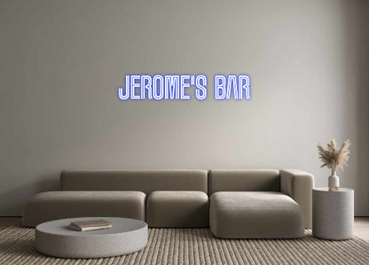Custom Neon: Jerome's Bar - NeonNiche