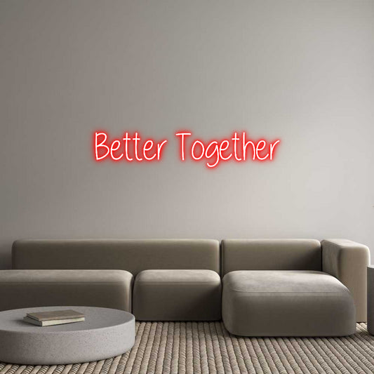 Custom Neon: Better Together - NeonNiche
