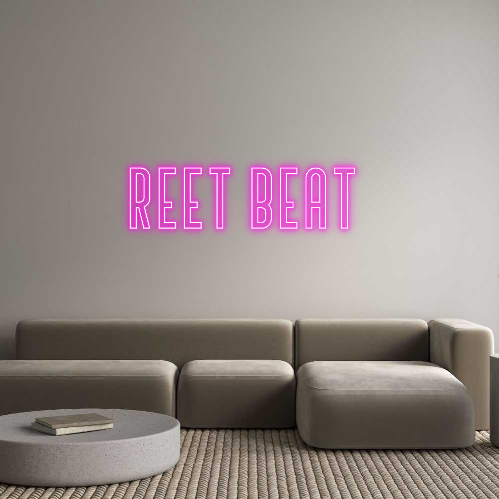 Custom Neon: REET BEAT - NeonNiche