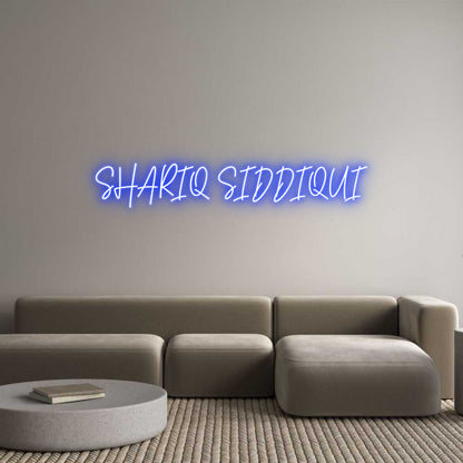 Custom Neon: SHARIQ SIDDIQUI - NeonNiche