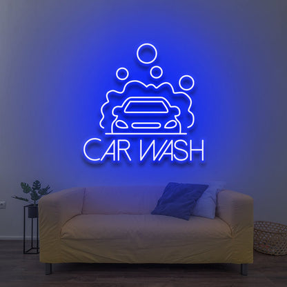 Car Wash - LED Neon Sign - NeonNiche