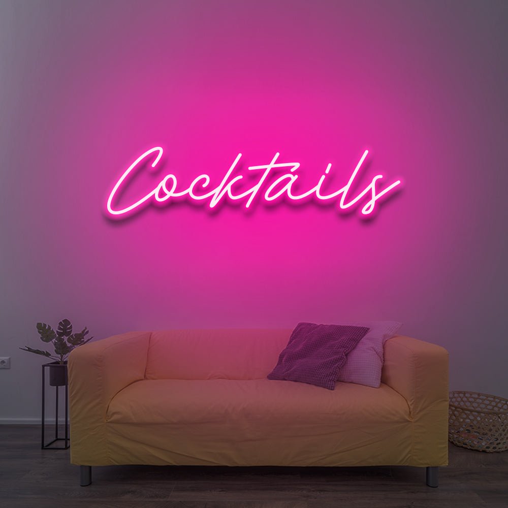 Cocktails - LED Neon Sign - NeonNiche