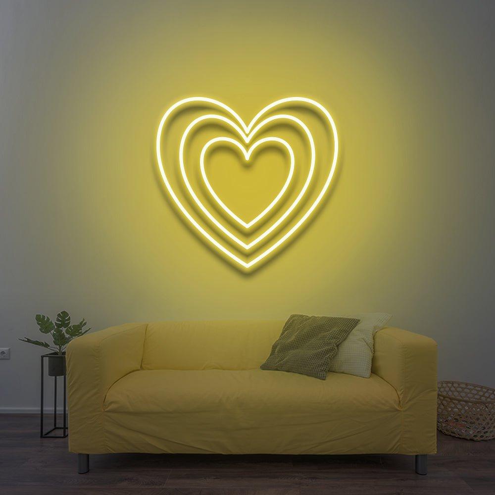 Heart Led Custom Heart LED Neon Sign – NeonNiche