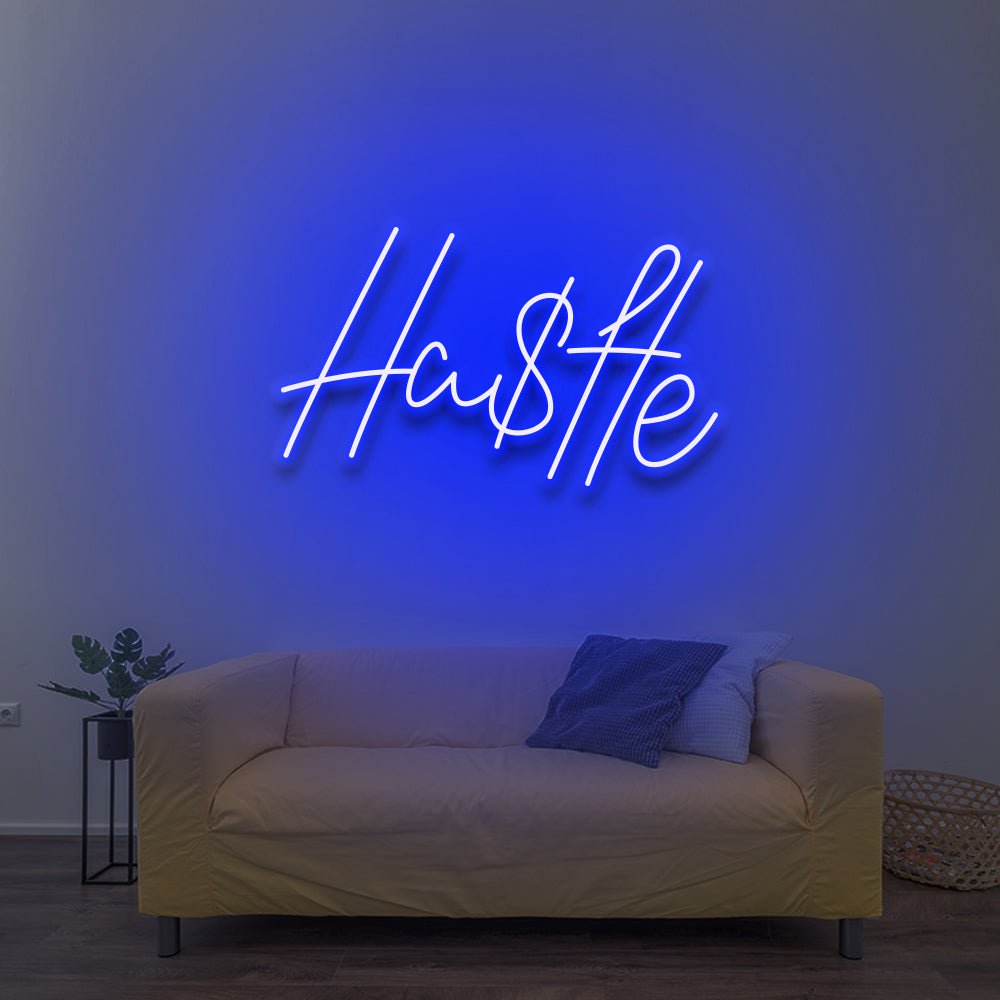 Hustle - LED Neon Sign - NeonNiche