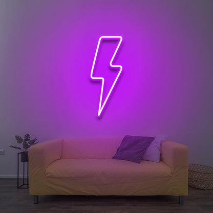 Lightning Bolt - LED Neon Sign - NeonNiche
