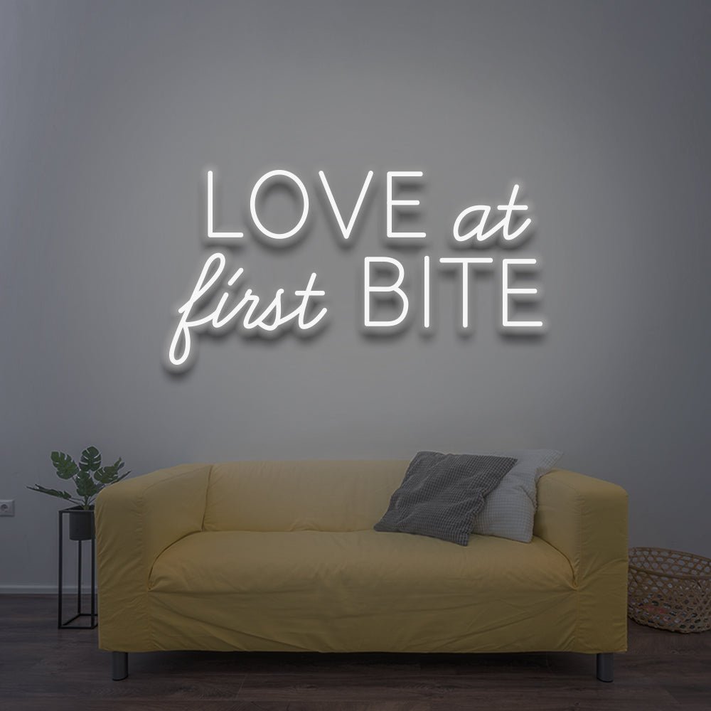 Love At First Bite - LED Neon Sign - NeonNiche