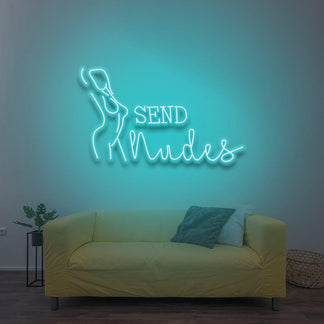 Send Nudes LED Neon Sign – NeonNiche