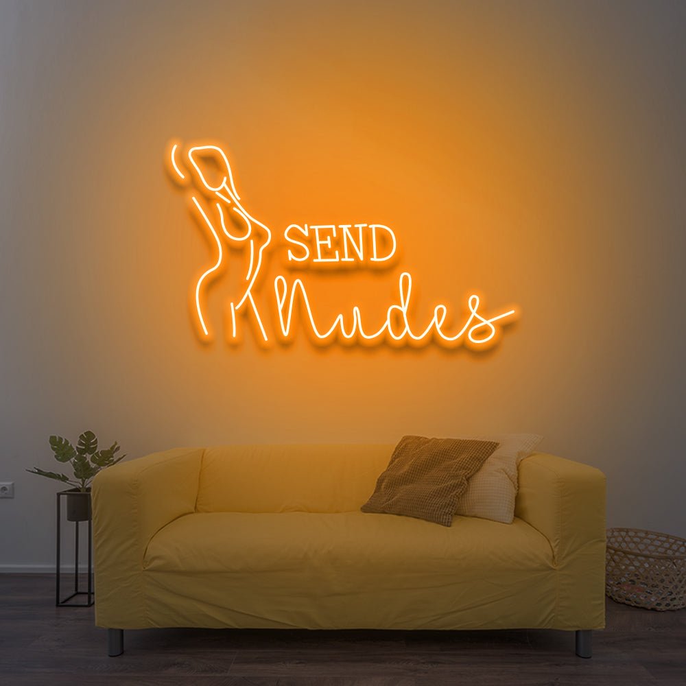 Send Nudes - LED Neon Sign - NeonNiche