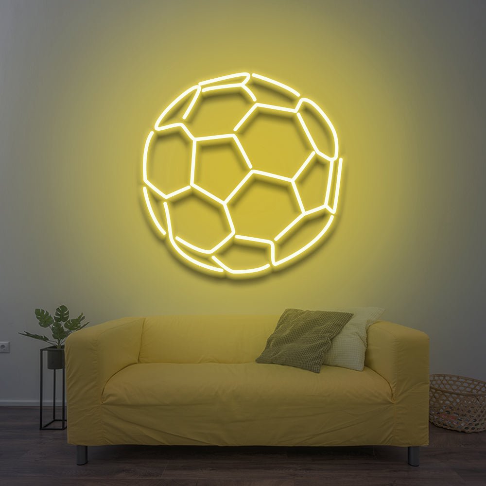 Soccer Ball - LED Neon Sign - NeonNiche