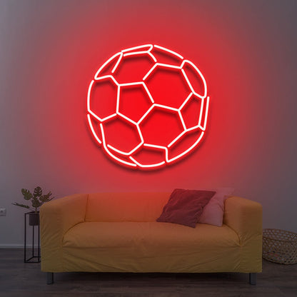 Soccer Ball - LED Neon Sign - NeonNiche